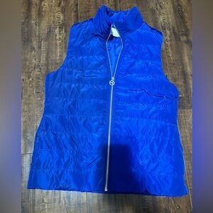 Michael Kors Royal Blue Puffer vest